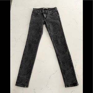 Women’s Levi’s 711 Acid Wash Skinny Jeans
